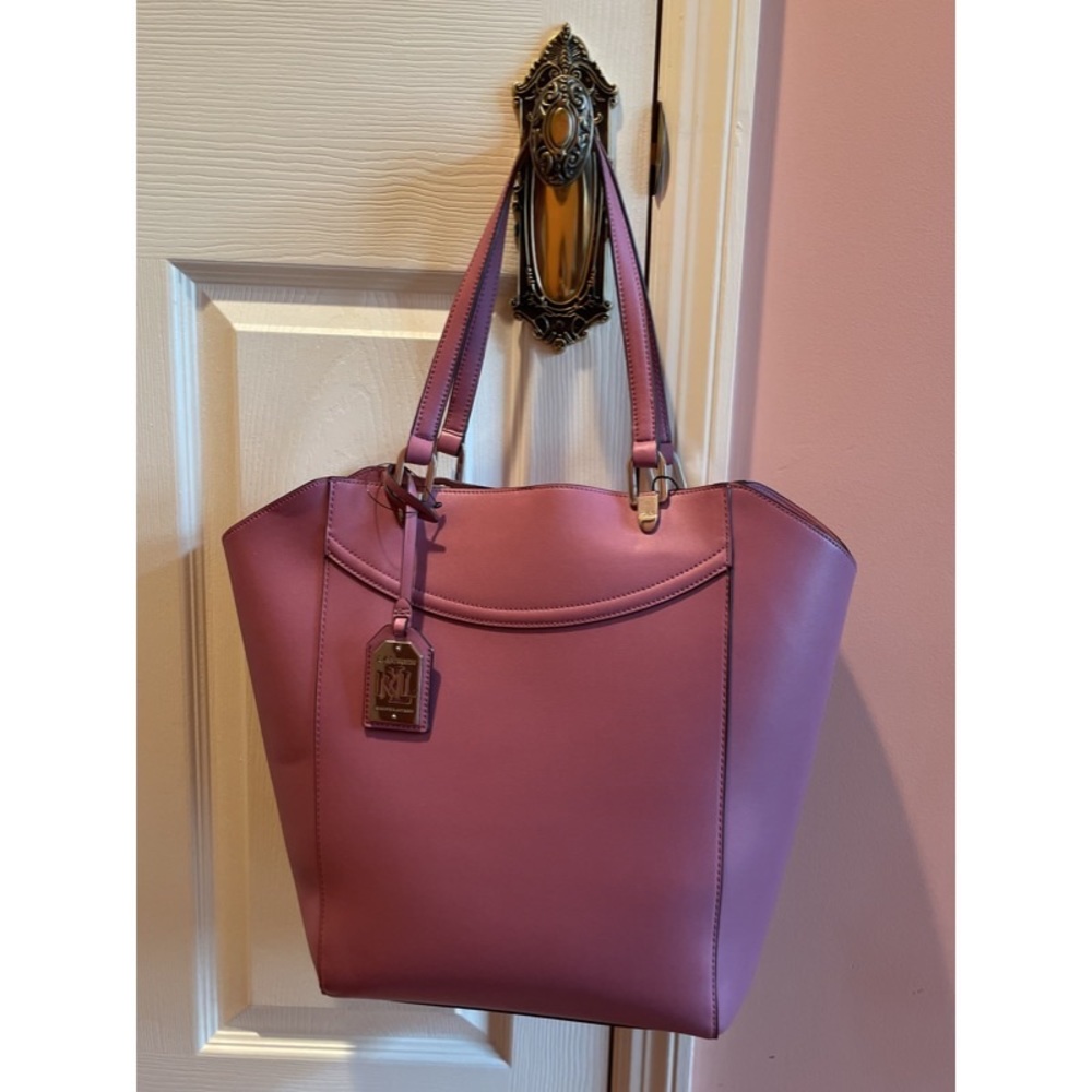 Lauren by Ralph Lauren Rose Pink ‘Lexington’ Tote